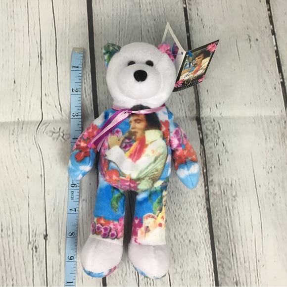 Elvis Presley “Aloha from Hawaii” Vintage Limited Edition #002 Collectible Bear - Picture 4 of 9